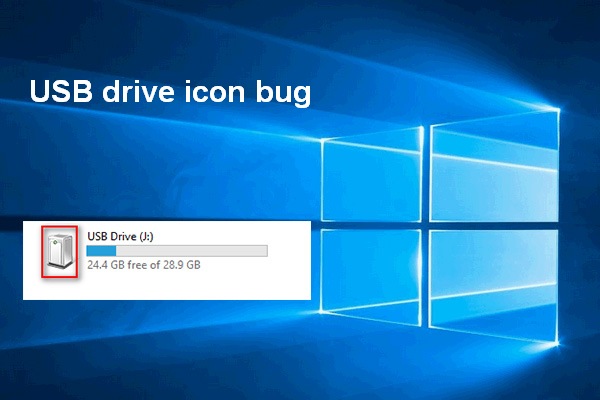 The USB Drive Icon Bug Appears Frequently On Windows 10