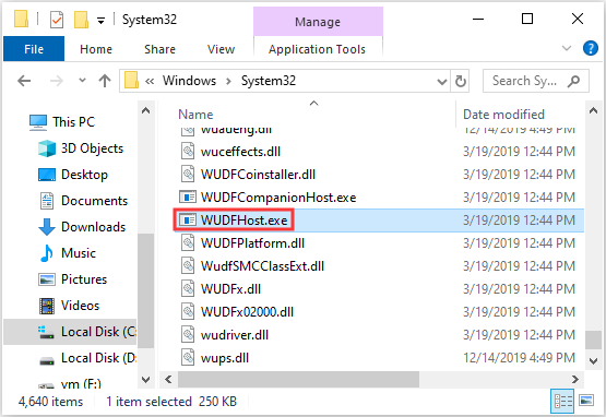 Introduction to WUDFHost.exe and the Way to Stop It