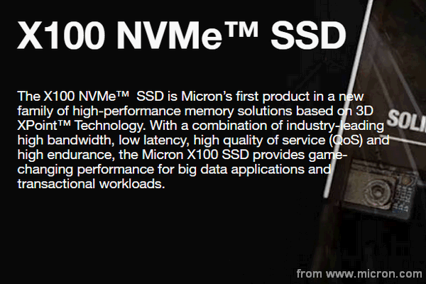 Micron Announced The World’s Fastest 3D XPoint SSD Hitting 9 GB/s