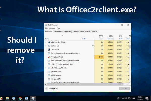 What Is Officec2rclient.exe, Should You Trust It