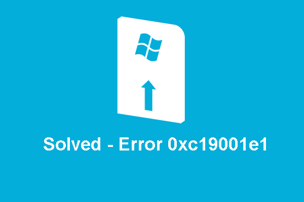 5 Solutions to Windows 10 Update Error 0xc19001e1