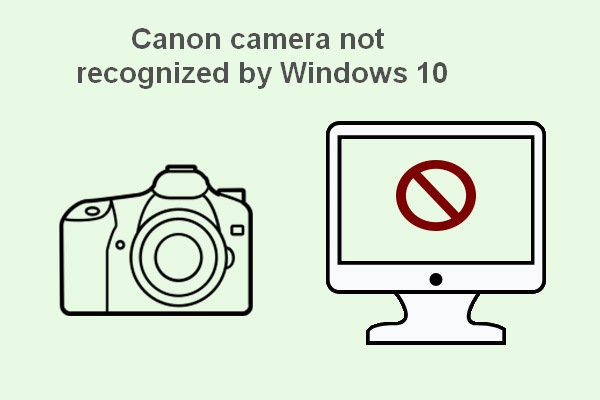 Canon Camera Not Recognized By Windows 10: Fixed