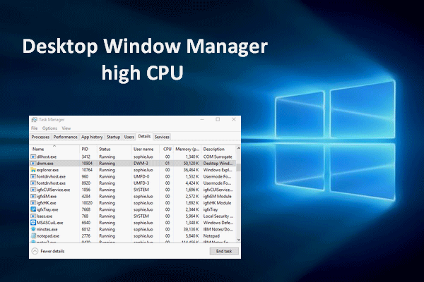 Perbaiki Masalah CPU atau Memori Tinggi Desktop Window Manager