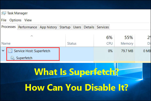 What Is Superfetch and How Can You Disable It?