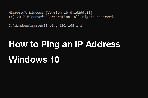 Step-by-Step Guide on Pinging an IP Address Windows 10