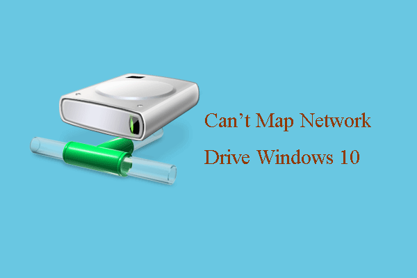 Solved – Can’t Map Network Drive Windows 10