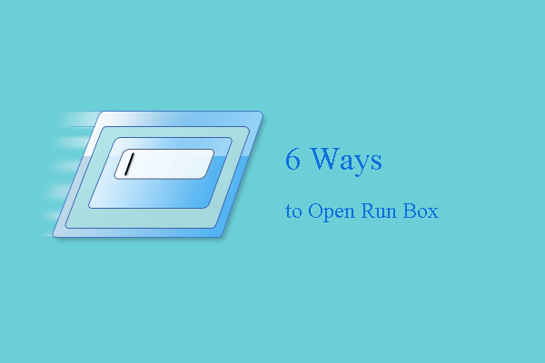 6 Ways – How to Open Run Command Windows 10