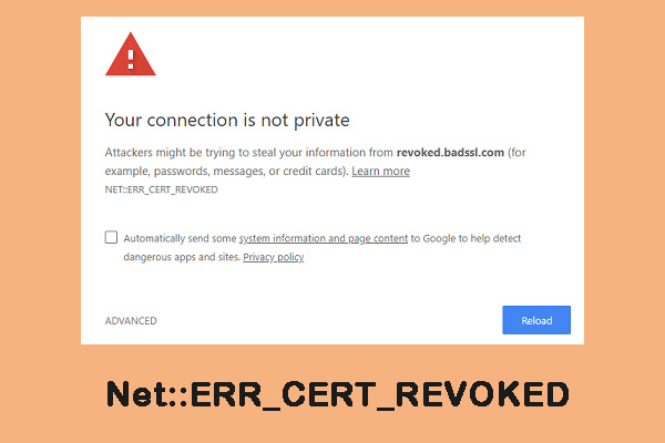 How to Fix the “Net::ERR_CERT_REVOKED” Issue on Windows/Mac