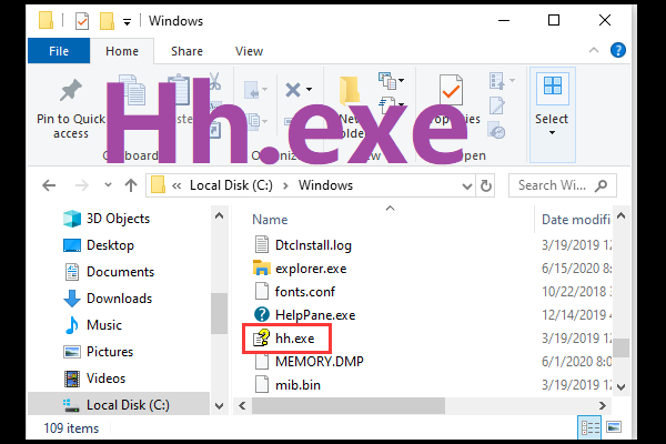 What Is Hh.exe and Should You Remove or Stop Hh.exe?