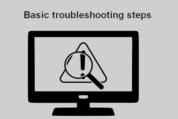 5 Basic Troubleshooting Steps To Fix Problems On Your PC