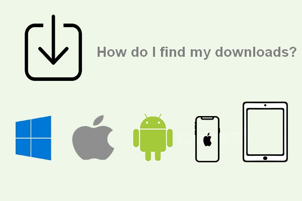How Do I Find My Downloads On Windows/Mac/Android/iPhone/iPad