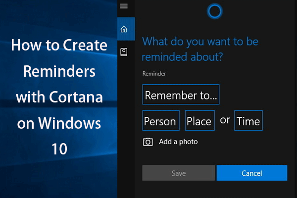 How to Create Reminders with Cortana on Windows 10