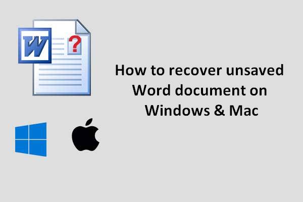 Comment récupérer un document Word non enregistré – Guide ultime