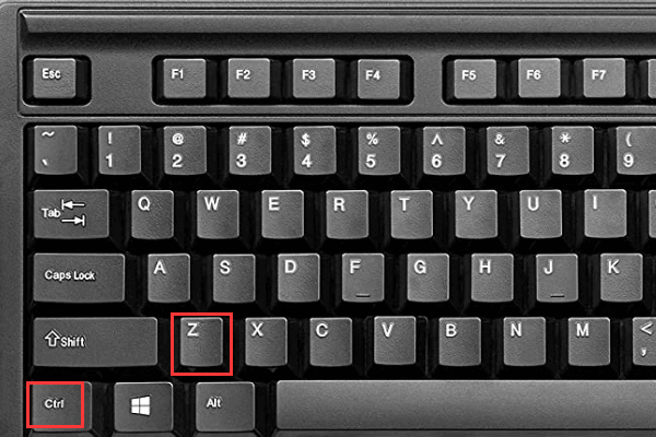 Undo/Redo Shortcut in Excel, Word, etc. on Windows/Mac