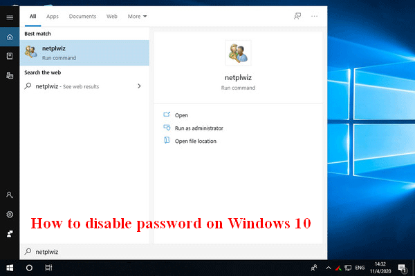 How To Disable Password On Windows 10 In Different Cases