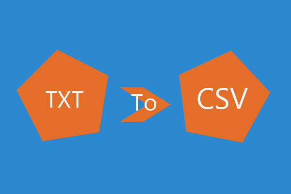 How to Convert TXT to CSV or Vice Versa – 2 Ways
