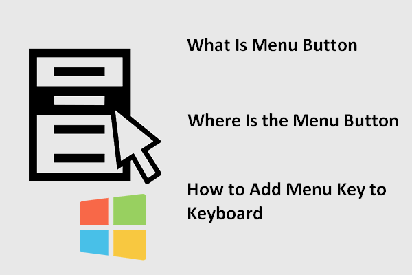 Where Is The Menu Button And How To Add Menu Key To Keyboard