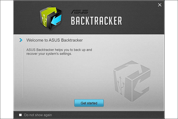 [Tutorial] How to Backup/Recover/Delete by ASUS Backtracker?