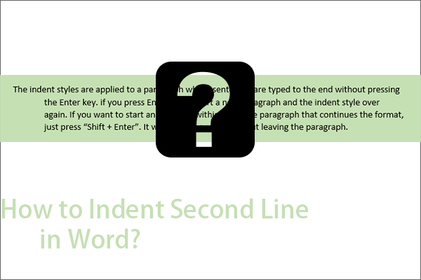 [Beginner’s Guide] How to Indent Second Line in Word?