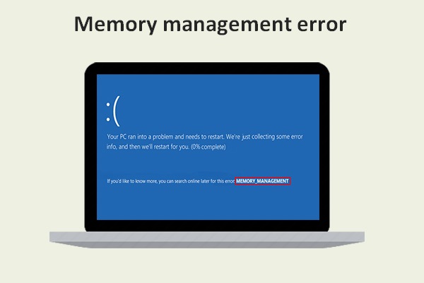 Como Corrigir o Erro de Tela Azul “Memory Management” no Windows 10