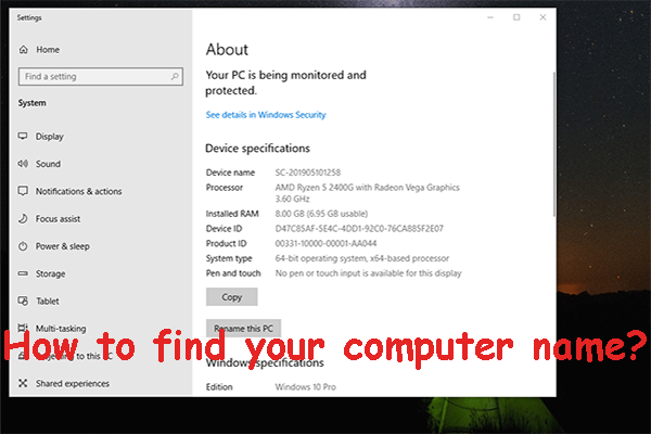 How to Find Your Computer Name in Windows and Mac?