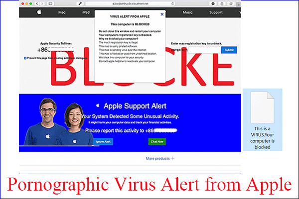 [11 Ways] Remove Fake “Pornographic Virus Alert from Apple”