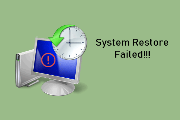 System Restore Failed And Did Not Complete Successfully: 5 Fixes