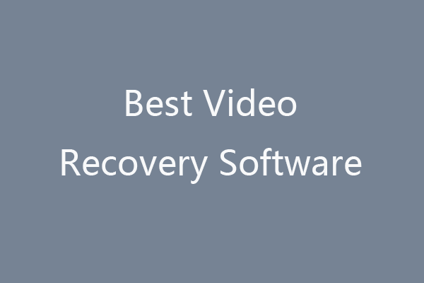 Top 5 Free Video Recovery Software to Recover Deleted Videos