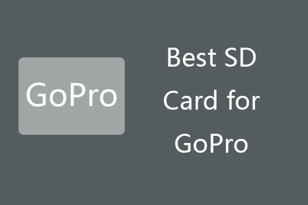 6 Best SD Cards for GoPro Hero 9/8/7 Black Cameras