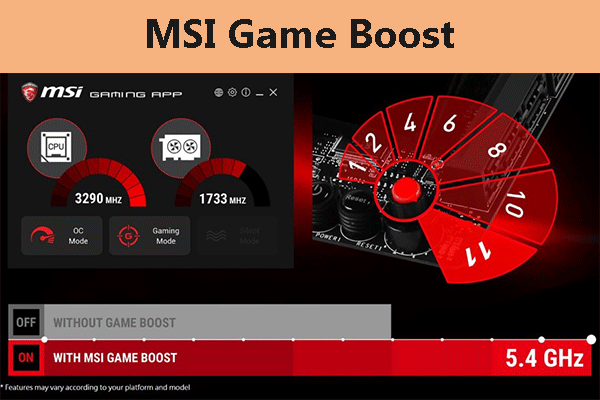Improve PC Performance for Gaming via MSI Game Boost & Other Ways