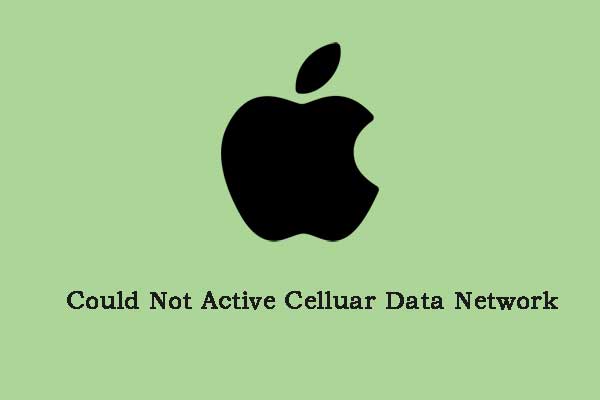 5 Solutions to Could Not Active Celluar Data Network