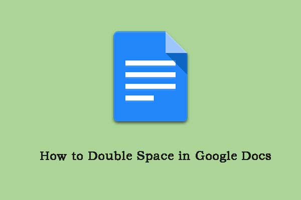 How to Double Space in Google Docs on Windows/Phone?