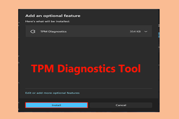 How to Enable TPM Diagnostics Tool in Windows 11? See a Guide!