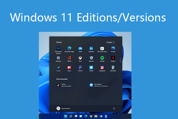 Windows 11 Editions List & Comparison | Windows 11 Versions