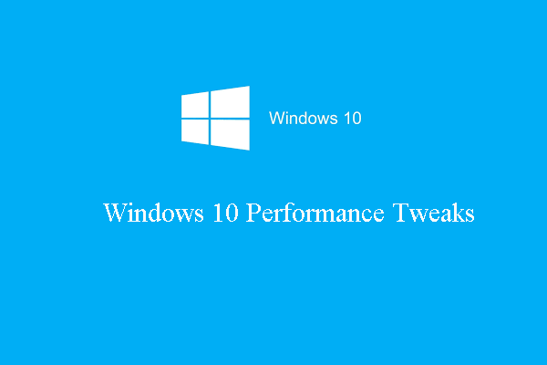 15 conseils - Optimisation des performances de Windows 10