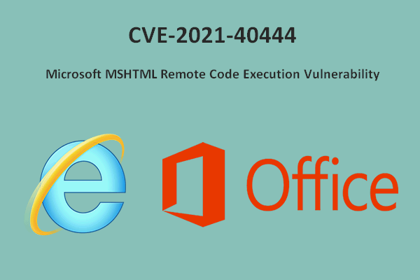 A New Windows Zero-Day Vulnerability Is Found: CVE-2021-40444