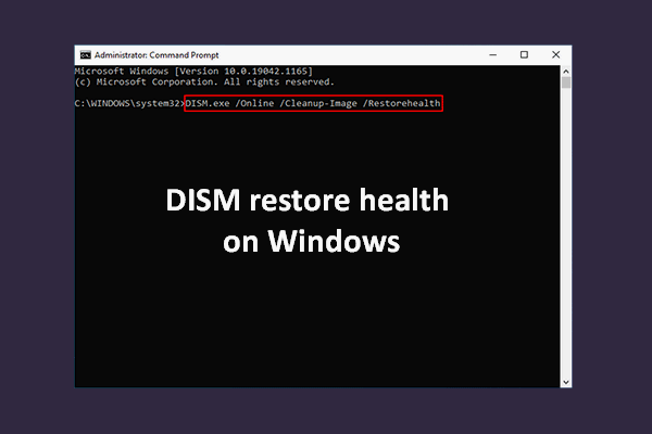 How To Use The DISM Restore Health Command To Repair Windows