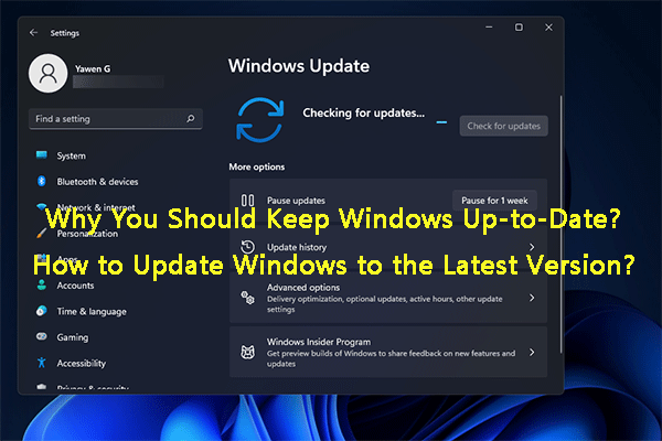 Should You Keep Windows Up-to-Date and How to Do This?