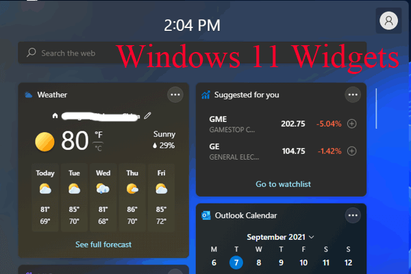 What Widgets Does Windows 11 Have & How to Add New Widgets?