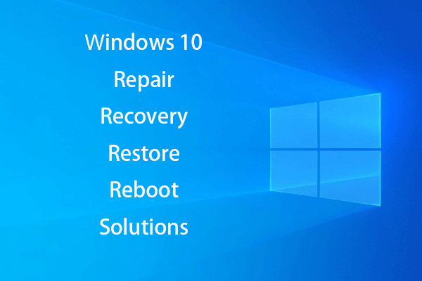 [SOLUÇÃO] Como Reparar o Windows 10 Facilmente Com Uma Unidade De Recuperação