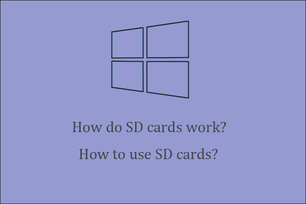 How Do SD Cards Work and How to Use Them on Different Devices?