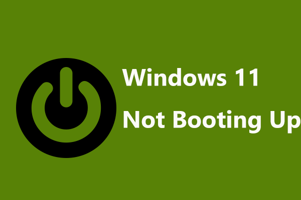 Is Windows 11 Not Booting up/Loading/Turning on? Try These Fixes!