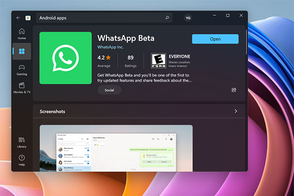 How to Install the WhatsApp Beta UWP App on Windows 11/10?