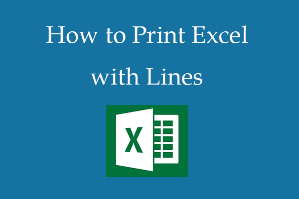 How to Print Excel with Lines, Row/Column Headings, Titles