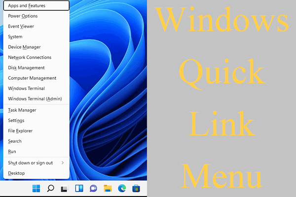 Windows + X Quick Link Menu: How to Open and Customize?