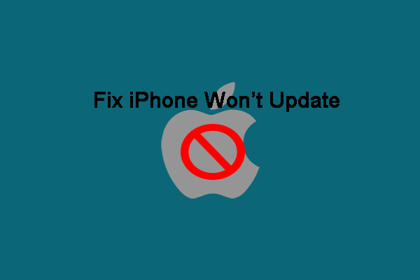 If My iPhone Won’t Update, What Should I Do to Fix It?