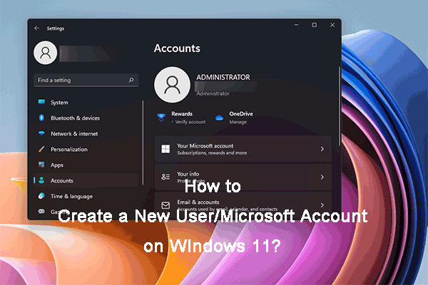 How to Add or Remove a User/Microsoft Account on Windows 11?