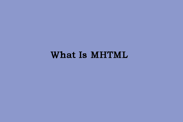 What Is MHTML & What Are the Differences Between It and HTML