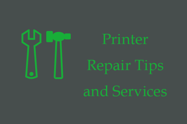 Printer Repair Tips and Services