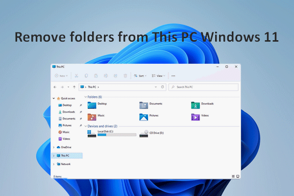 How To Remove Folders From “This PC” On Windows 11